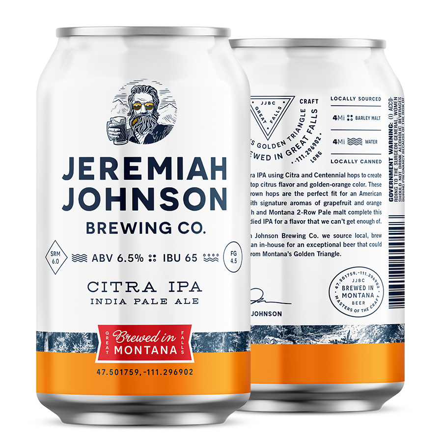 Jeremiah Johnson Brewing Company Citra IPA